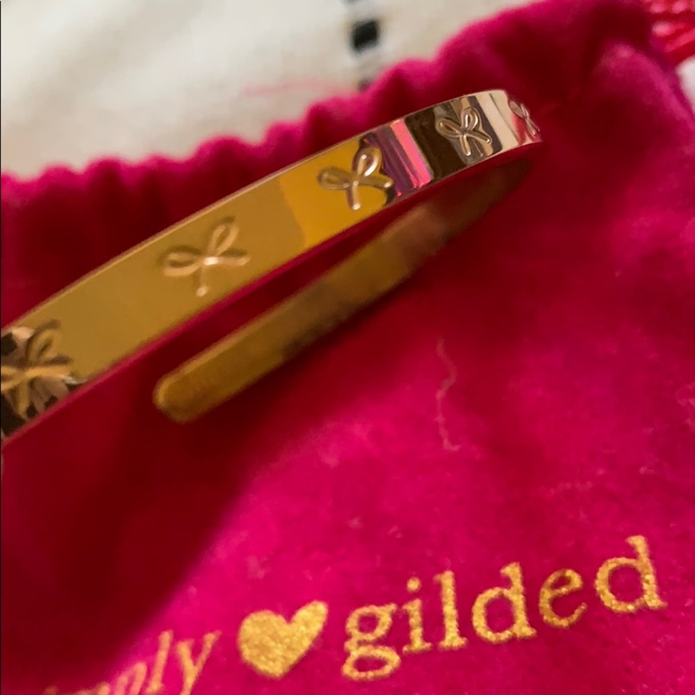 Rose gold cuff bracelet